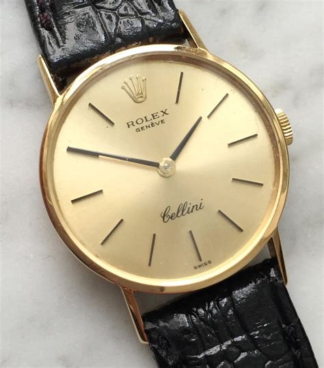 rolex cellini vintage oro|rolex cellini geneve 18k gold.